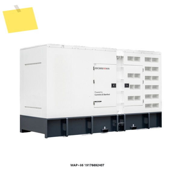 일등급 550KVA440KW 저소음형 가정용 디젤 발전기 자동 시작 ATS 옵션 60Hz 주파수 480V220V 정격 전압 제품 이미지