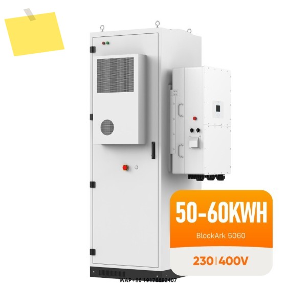 썬아크 유럽 표준 리튬 이온 배터리 컨테이너 50Kwh 저장 아프리카 시장 제품 이미지