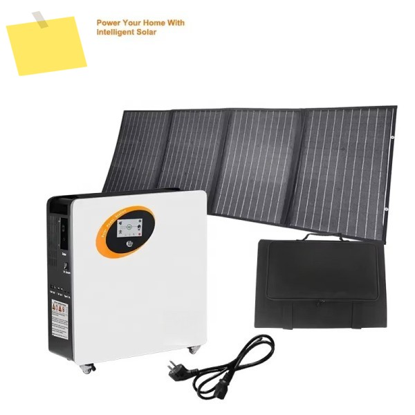 Jsdsolar 오프 그리드 올인원 태양광 발전 시스템 1000 와트 휴대용 전력 공급 장치 가정용 제품 이미지