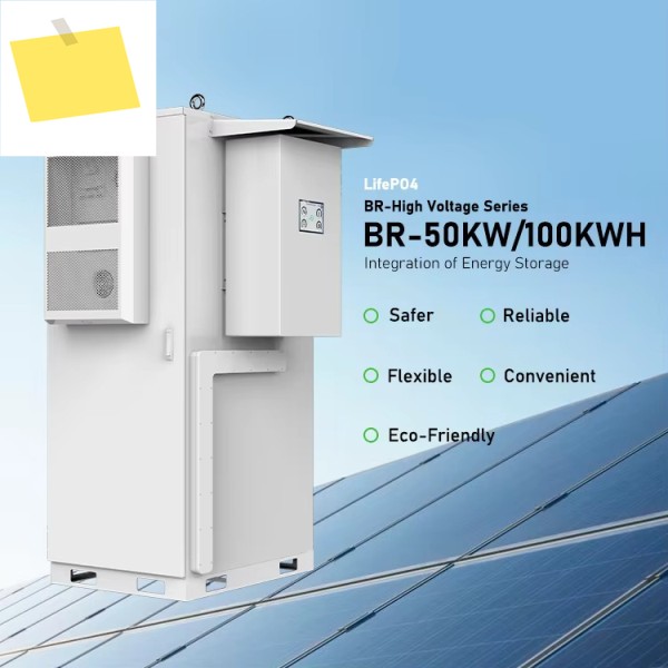 BR SOLAR 50kw 저장 에너지 LFP 배터리 야외 캐비닛 상업용 시스템용 제품 이미지