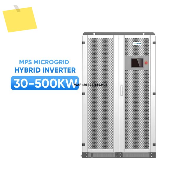 EU 메가레보 MPS 100KW 1MW 삼상 하이브리드 인버터 에너지 태양광 시스템 산업용 제품 이미지
