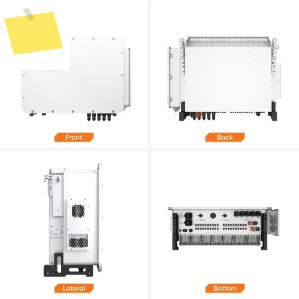 솔리스 하이브리드 태양광 인버터 80Kw 삼상 고전압 에너지 저장 상업용 제품 이미지