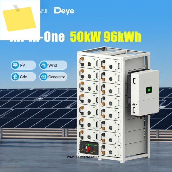 볼타네스트 올인원 100kWh 리튬인산철 배터리 상업용 에너지 저장 시스템 랙 장착형 데이 인버터 포함 제품 이미지