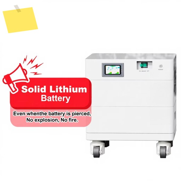 고안전성 백색 100Ah 20kwh 적층형 에너지 저장 배터리 높은 호환성 제품 이미지