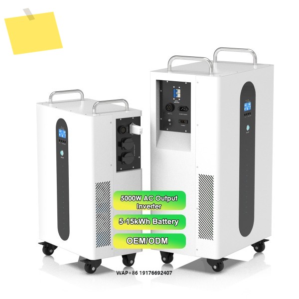DDP 유럽 10년 보증 48V 300Ah 15KWh+ 인버터 올인원 220V ESS 태양광 가정용 전력 백업 리튬이온 배터리 제품 이미지