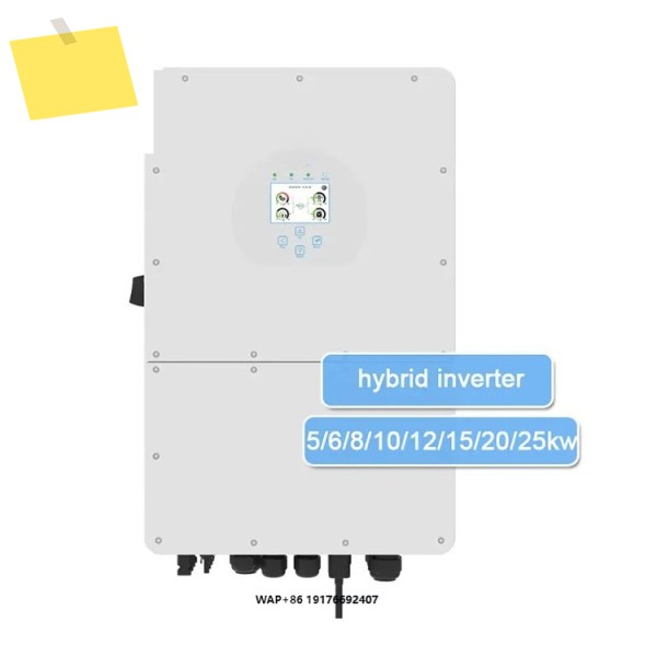 데이 인버터 10kw DC AC 3상 하이브리드 유럽형 제품 이미지