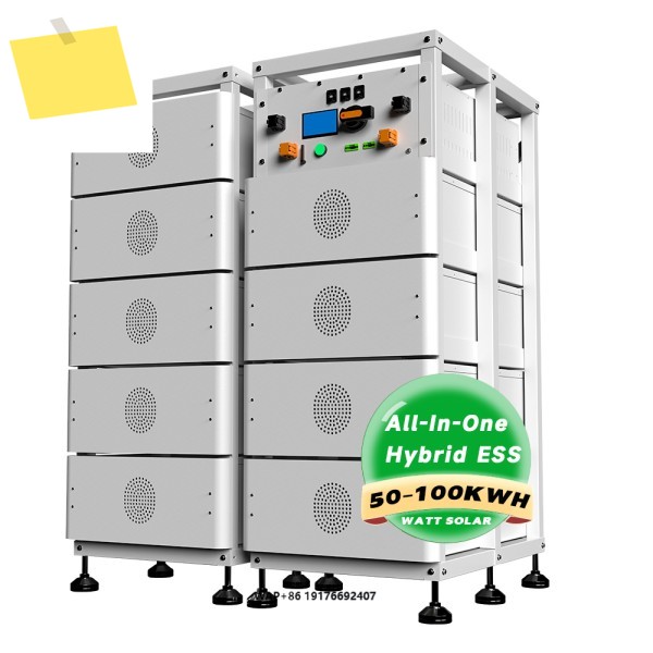 고전압 리튬 배터리 시스템 51.2v 280Ah 100kwh Lifepo4 태양광 에너지 저장 제품 이미지