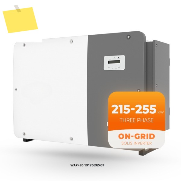 솔리스 태양광 인버터 온그리드 타이드 3상 5G 215Kw 파워 제품 이미지