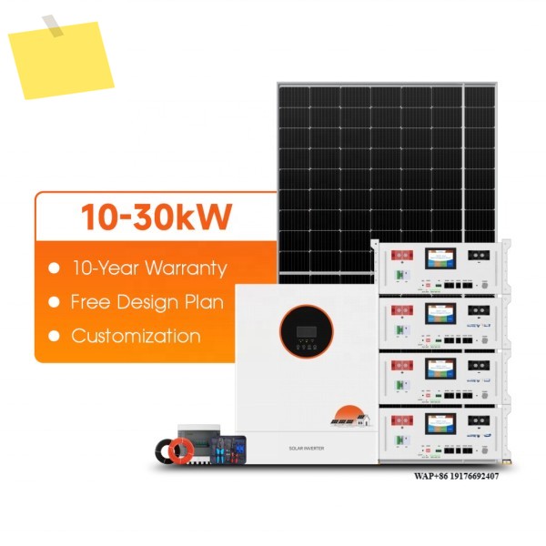 케볼트 하이브리드 완전 태양광 키트 시스템 10KW 배터리 및 인버터 포함 패널 제품 이미지