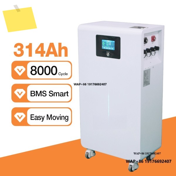 벽걸이형 100Ah LiFePO4 25.6V 5kWh 리튬 태양광 저장 배터리 팩 내장형 BMS 제품 이미지