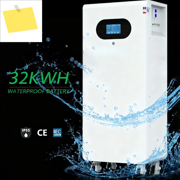 SMSEnergy 51.2V 628Ah 리튬인산철 배터리 팩 BMS 하이브리드 그리드 30-40KW 최고의 가정용 에너지 솔루션 32kWh 5년 수명 제품 이미지