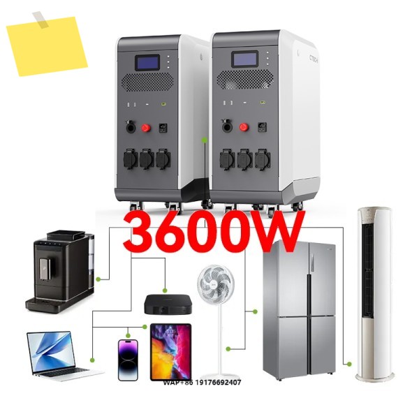 PT3650S 3600W 5kWh 휴대용 태양광 발전기 110V 220V 리튬 배터리 공급 은행 DC AC USB 전원 스테이션 제품 이미지