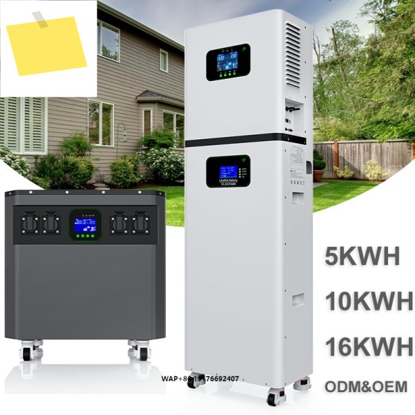 5kwh 리튬 배터리 팩 DIY 16s LiFePO4 케이스 쉘 태양광 가정용 에너지 시스템 저장장치 51.2v 314ah BMS 포함 제품 이미지