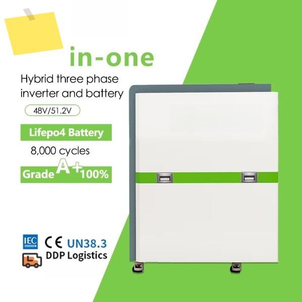 태양광 리튬 배터리 및 인버터 10kw 올인원 하이브리드 48kwh 플러그 앤 플레이 Lifepo4 저장 시스템 제품 이미지