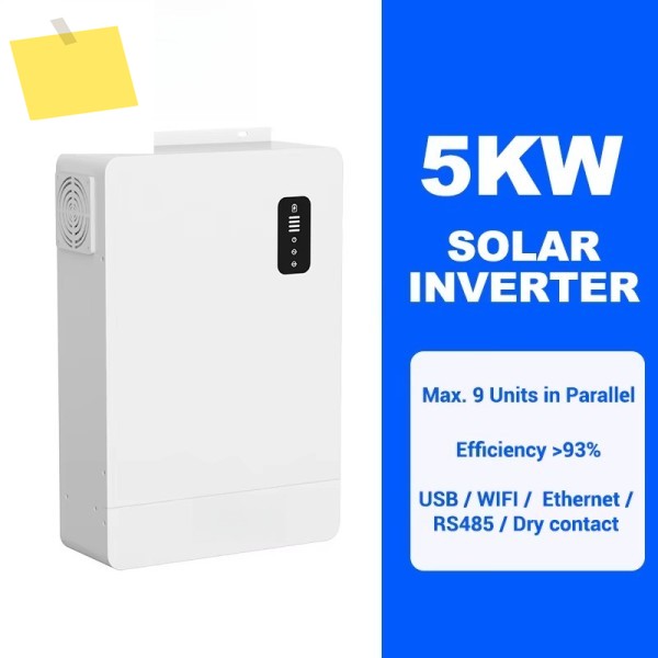 Xenterra 5kw 병렬 태양광 인버터 오프그리드 하이브리드 MPPT 충전 컨트롤러 및 UPS 기능 포함 제품 이미지