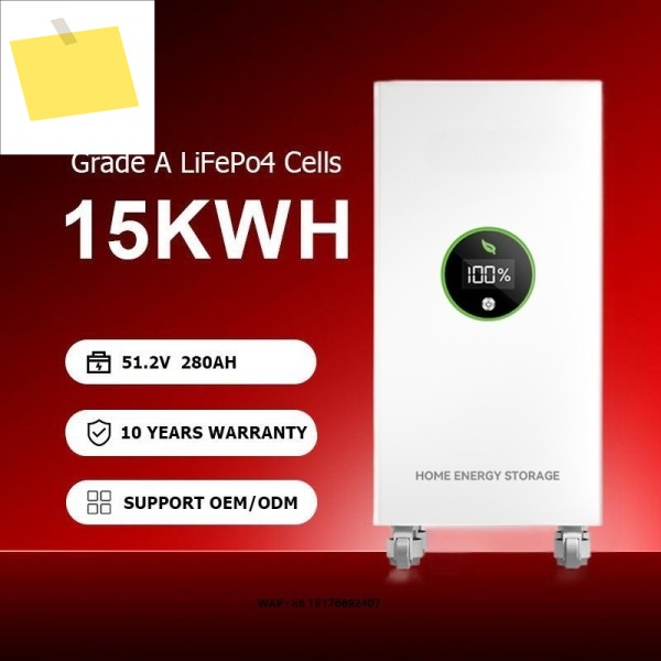 등급 A 리포4 배터리 팩 48v 51.2V 280ah 15kWh 파워월 가정용 태양광 저장 리튬 이온 제품 이미지