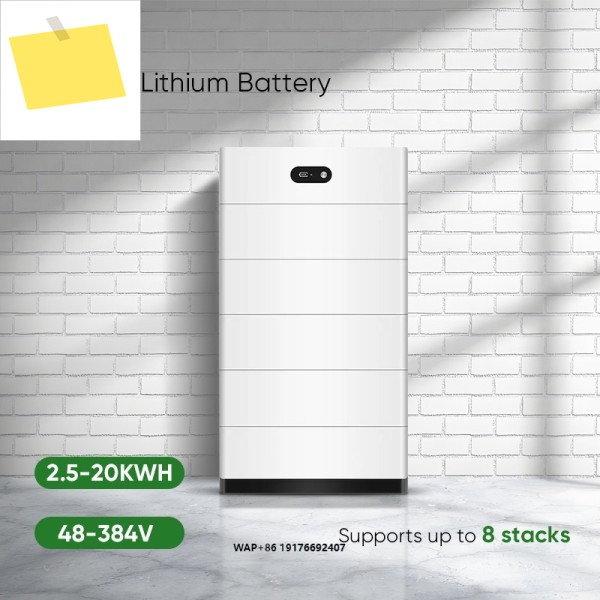 20kwh 고전압 화이트 리포4 배터리 충전기 박스 스택형 리튬 제품 이미지