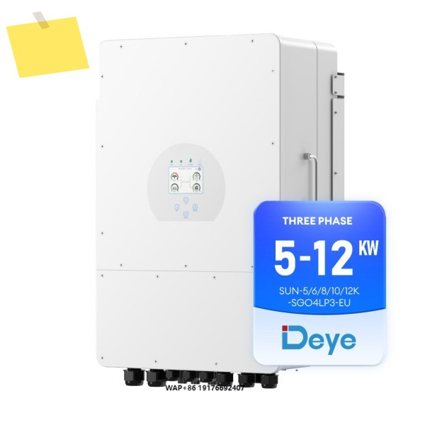 데이 12kw 3상 태양광 인버터 하이브리드 에너지 와이파이 기능 제품 이미지