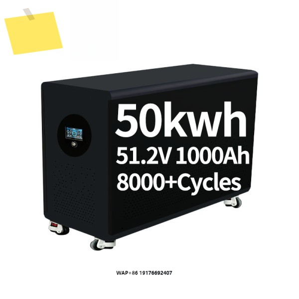 XIYONG 48v51.2V1000Ah 리튬인산철 배터리 팩 가정용 태양광 50kWh 에너지 저장 제품 이미지