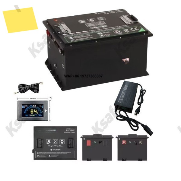 리맥스 48V 60V 72V 70Ah 리튬인산철LiFePO4 스마트 배터리 고용량 팩 CE 인증 전동 스쿠터용 제품 이미지