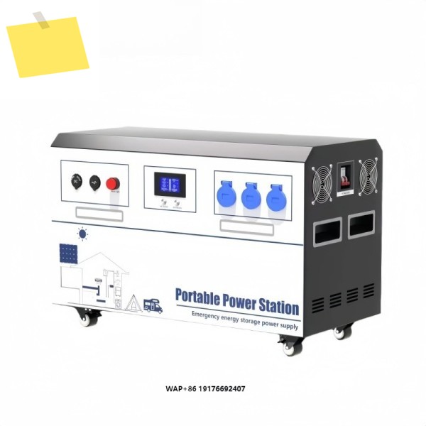 KFsolar 5000W 휴대용 파워 스테이션 순수 사인파 태양광 발전기 MPPT 포함 가정 및 야외용 리튬 배터리 EU AU 플러그 제품 이미지