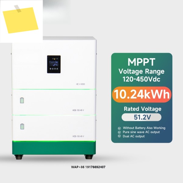 도매 51.2V 100Ah 5.12kwh 리튬인산철LiFePO4 배터리 스택형 태양광 에너지 저장 시스템 CAN 하이브리드 가정용 제품 이미지