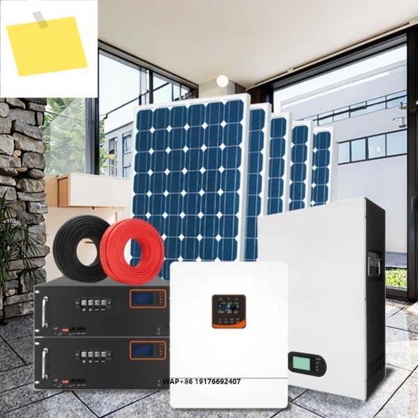 30kw 독립형 완전 태양광 발전 시스템 가정용 배터리 인버터 키트 포함 재생 가능 에너지 소스 제품 이미지