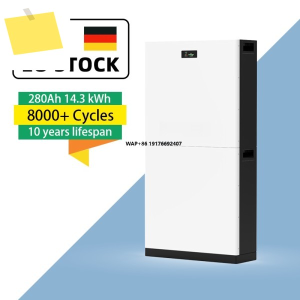 ASGOFT 최고급 독일산 가정용 하이브리드 10KW 리튬 48V 200AH 백업 배터리 완전체 올인원 태양광 스택형 CAN 제품 이미지
