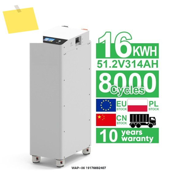 유럽 DDP Lifepo4 51.2V 300AH 48V 330ah 20kw 15kw 리튬 이온 배터리 팩 제품 이미지