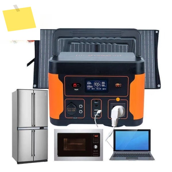 230v 유럽 연합 태양광 전지 확장형 휴대용 발전소 1000w lifepo4 배터리 팩 제품 이미지
