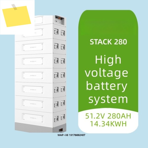 다이네스 스택 280 51.2v 모듈 고전압 15kwh 배터리 에너지 저장 시스템용 제품 이미지