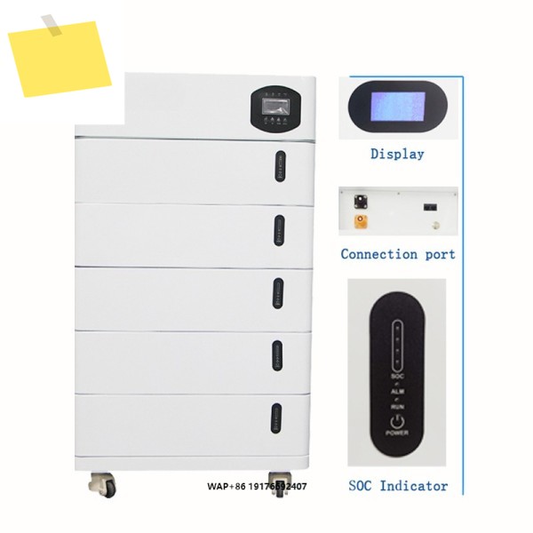 핫세일 올인원 리포4 배터리 15kwh 리튬 48V 51.2V 적층형 인버터 포함 제품 이미지