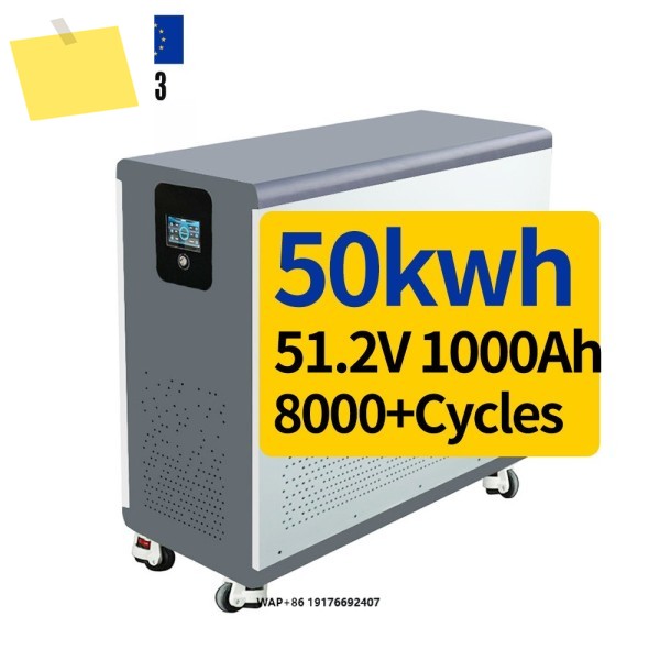 51.2V1020Ah 리튬 인산철 배터리 48V 가정용 태양광 LFP 50kWh 에너지 저장 제품 이미지