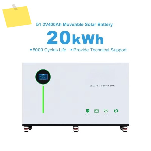 JM OEM 공장 48V 51.2V400Ah 리튬 이온 배터리 팩 20kwh 인산철 Lfp 제품 이미지