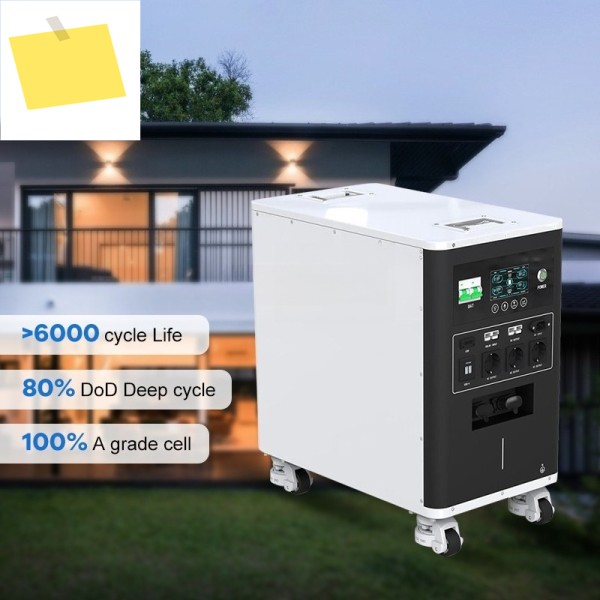 결합형 인버터 및 배터리 올인원 6.2kw 가정용 태양광 에너지 시스템 오프 그리드 하이브리드 저장 제품 이미지