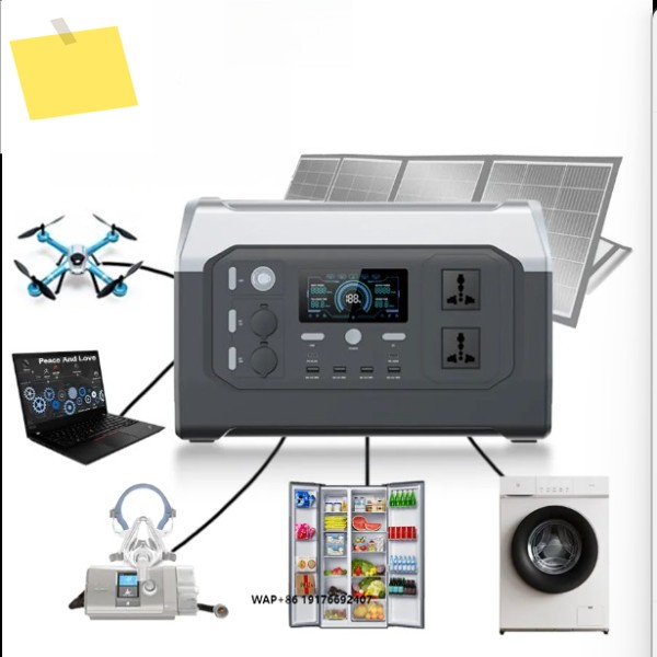 태양광 발전기 MPPT 차량 호환 2400W 220V-240V LiFePO4 휴대용 파워 스테이션 순수 사인파 전원 공급 장치 제품 이미지