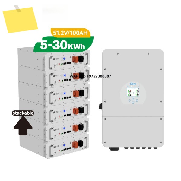 태양광 리튬 배터리 고안전성 51.2V 100Ah 5kWh 및 인버터 포함 패널 제품 이미지