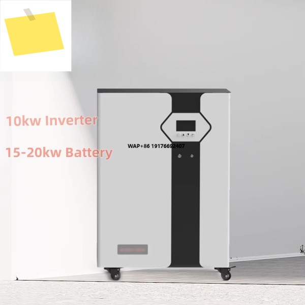 올인원 15KW20KW 이동식 가정용 에너지 저장 시스템 51.2V 300Ah400Ah 리튬인산철 배터리 내장형 컴팩트 BMS 태양광 제품 이미지