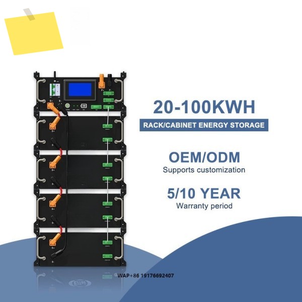EITAI 스택형 500V 리튬인산철 고전압 배터리 캐비닛 100Ah 40Kwh 이온 팩 제품 이미지