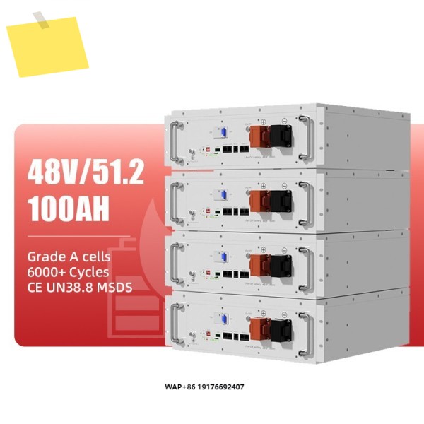 히선 에너지 저장 리튬 이온 배터리 아쿠 20kwh 51.2V 48V 리포4 제품 이미지