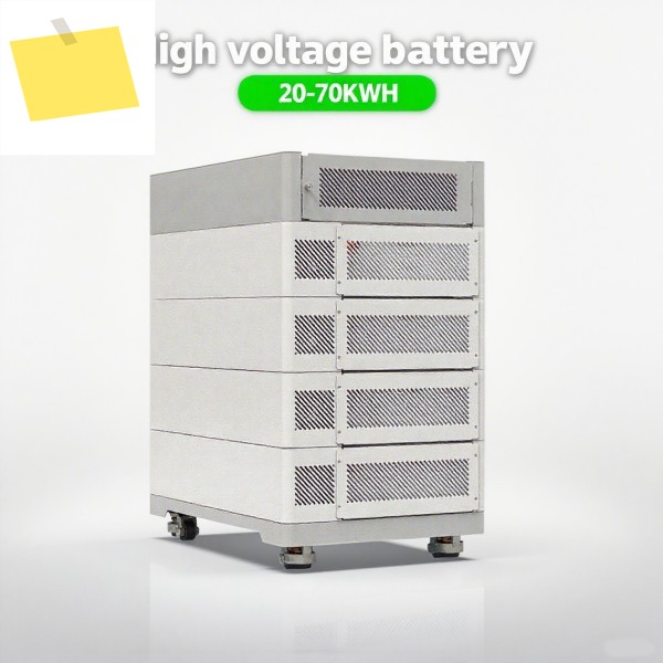 10KWH 스택형 태양광 배터리 고전압 102.4V 204.8V 307.2V 리튬인산철 Growatt 인버터용 제품 이미지