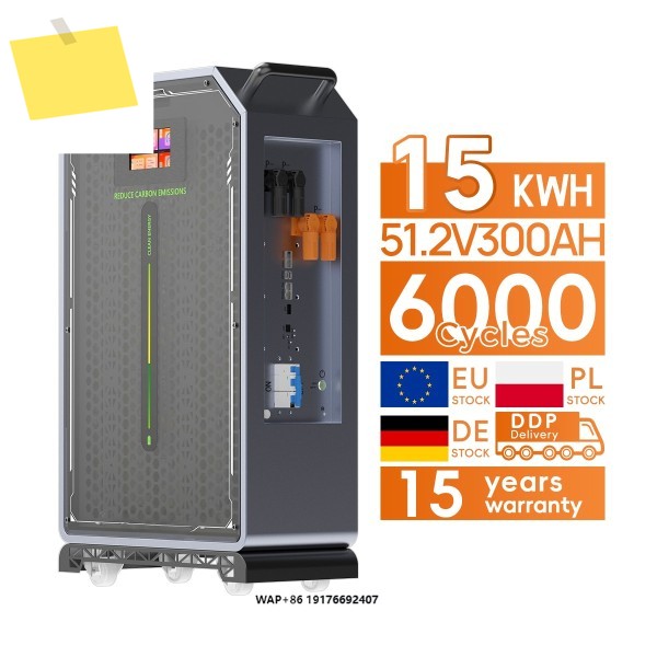 핫세일 에너지 저장 스택형 리포4 배터리 51.2V 20kw 200ah 48V 리튬 이온 BMS 포함 제품 이미지