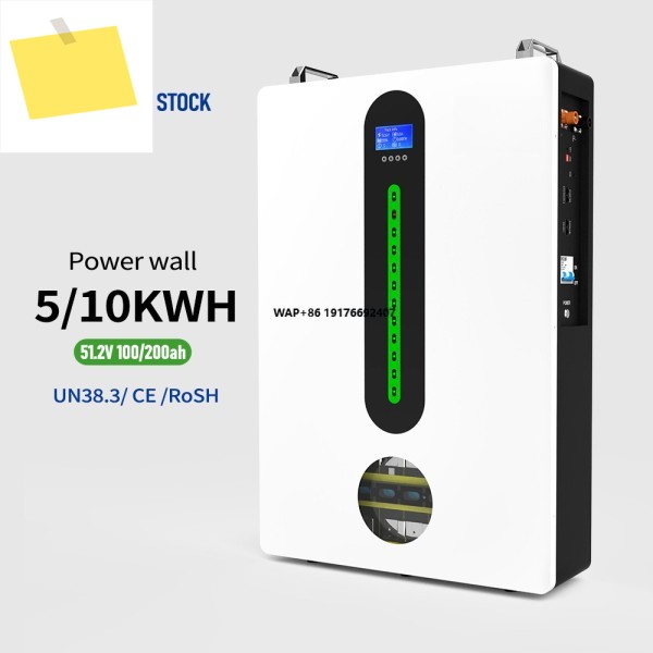 48V 100ah-200ah 리튬 태양광 배터리 패널 판넬 판네루 Lifepo4 5KW 가정용 에너지 저장 시스템 벽걸이형 가전제품용 제품 이미지