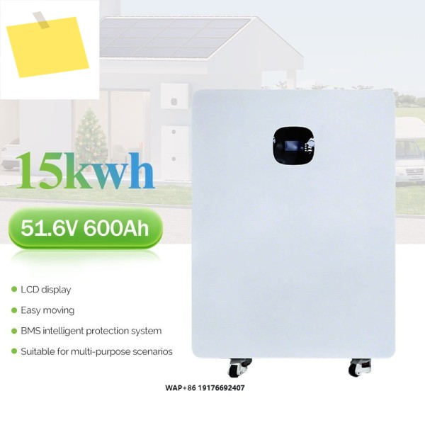 홈LiFePO4 배터리 51.2V 10kWh 리튬 이온 태양광 에너지 저장 스택형 파워 월 마운트 시스템 600Ah 제품 이미지