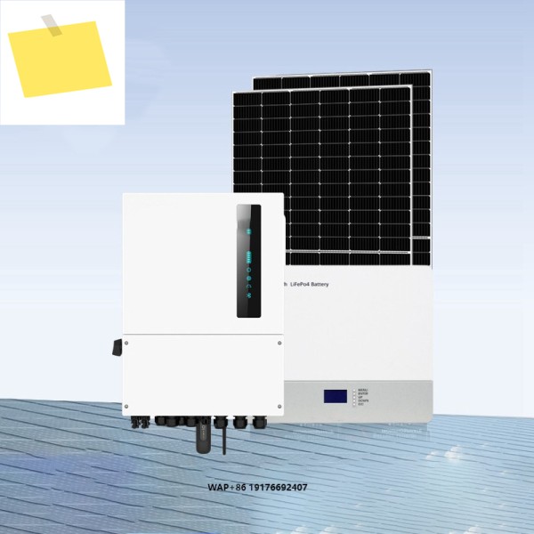 FCT 고전압 LiFePO4 ESS 192kWh 배터리 뱅크 102.4V 314Ah 6구 구성, 태양광그리드 저장용 50kW 하이브리드 인버터 포함 제품 이미지