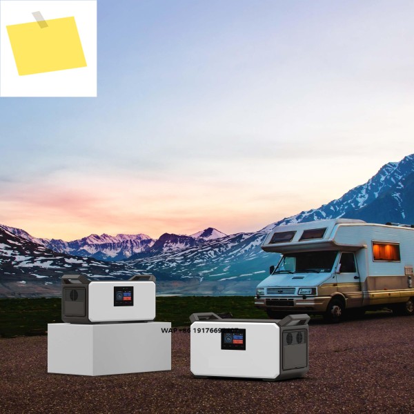 독일산 휴대용 파워스테이션 1200W2400W 확장형 배터리 태양광 패널 판넬 판네루 및 차량 전원 지원 고속 충전 제품 이미지