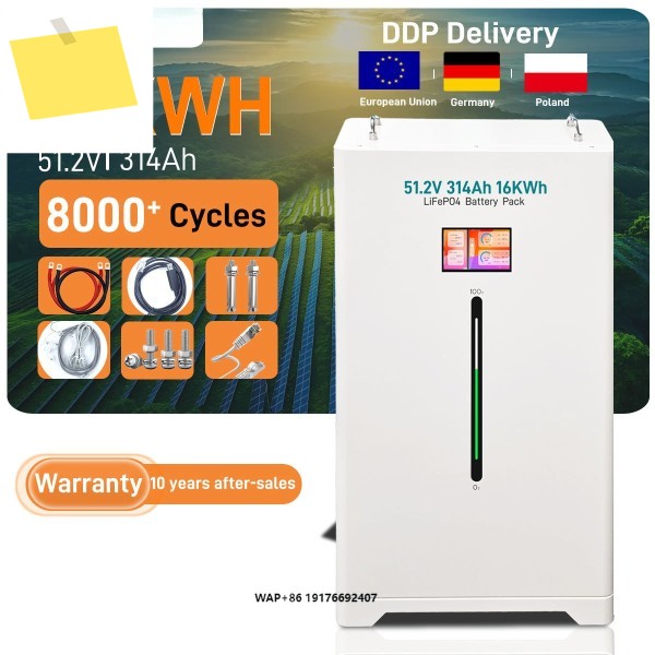 51.2V 280AH 20Kwh 리튬 배터리 Lifepo4 48V 가정용 저장 장치 제품 이미지