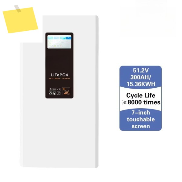 에니콜 8000 사이클 LiFePO4 15kWh 51.2V 300Ah 가정용 벽걸이형 리튬 배터리 CAN 통신 모델 ESK-4830CWT 제품 이미지