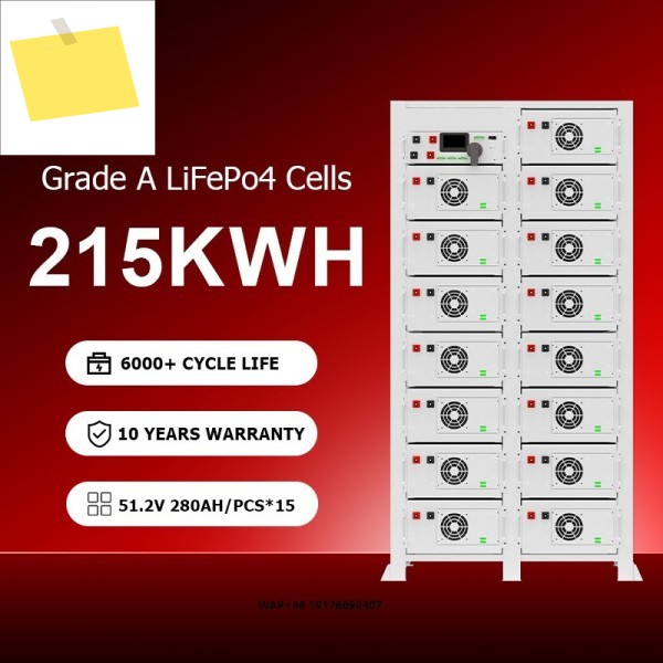 올인원 50Kwh 에너지 저장 시스템 고전압 51.2V 280Ah 리튬인산철LiFePO4 배터리 산업용 제품 이미지