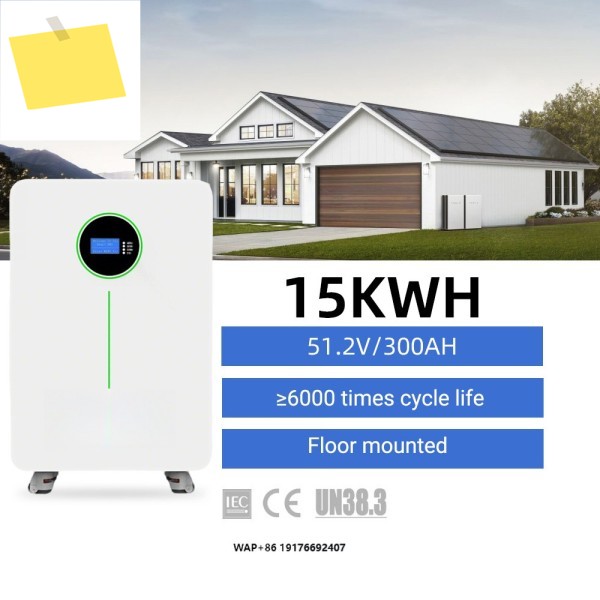 15kwh Lifepo4 배터리 딥 사이클 리튬 51.2V 300AH 태양광 시스템 BMS 보호 기능 포함 인증 용량 제품 이미지